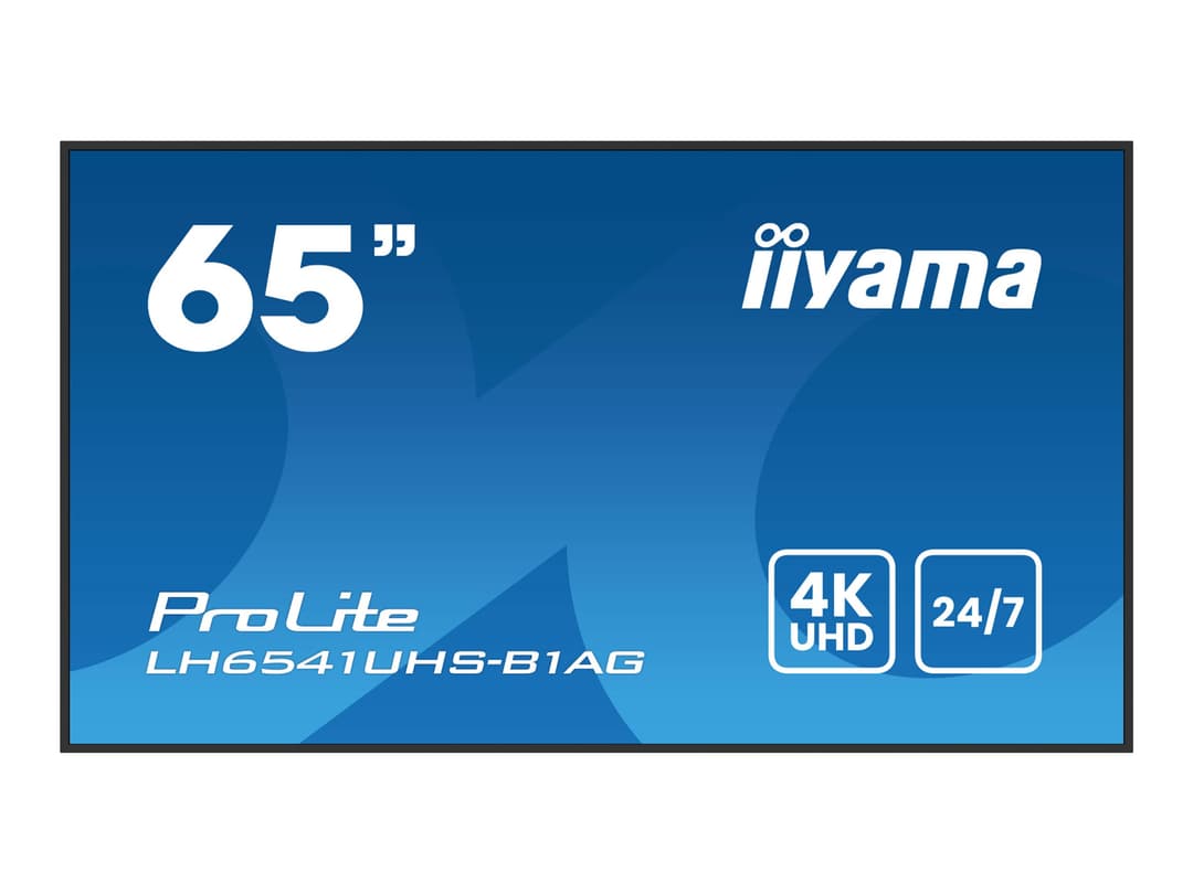 IIYAMA ProLite LH6541UHS-B1AG 65" 4K Display - Image 1
