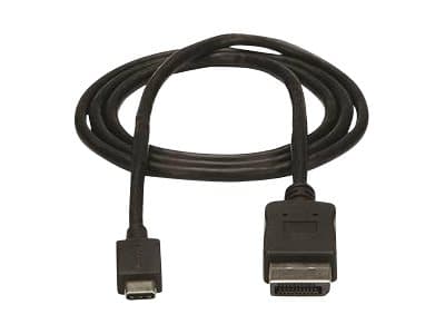 StarTech USB-C to DisplayPort 1.2 Cable 1m Black - Image 2