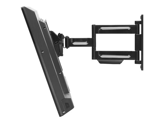 Peerless PARAMOUNT Articulating Wall Mount PA740 mounting kit - Tilt & Swivel - for flat panel - gloss black - Image 2