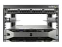 StarTech UNIRAILS1UB Rack Rail Kit Black thumbnail 2