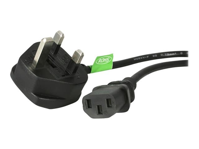 StarTech BS13U-1M Power Cable Black - Image 3