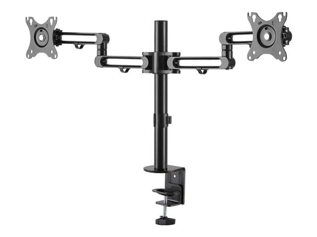 StarTech ARMDUAL3 Dual Monitor Arm Black - Image 1