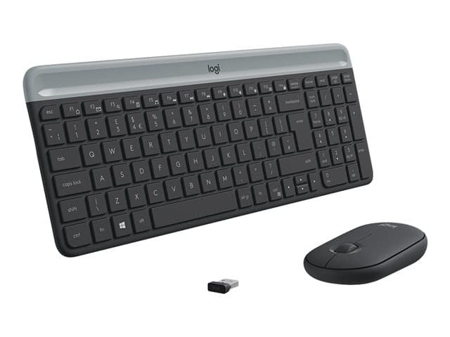 Logitech MK470 Wireless Keyboard Mouse Set Black - Image 4