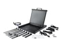 StarTech.com Rackmount KVM Console, Single Port VGA KVM with 17" LCD Monitor for Server Rack, Fully Featured Universal 1U LCD KVM Drawer with Cables & Hardware, USB Support, 50,000 MTBF - LCD KVM Concole Drawer (RKCONS1701) - KVM console - 17" thumbnail 6