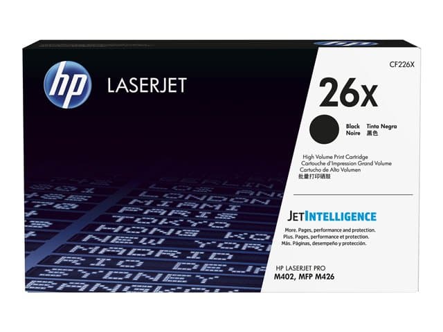 HP 26X - High Yield - black - original - LaserJet - toner cartridge (CF226X) - Image 4