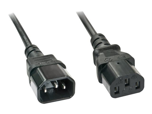 Lindy IEC-Mains Extension Cable 2m Black - Image 2