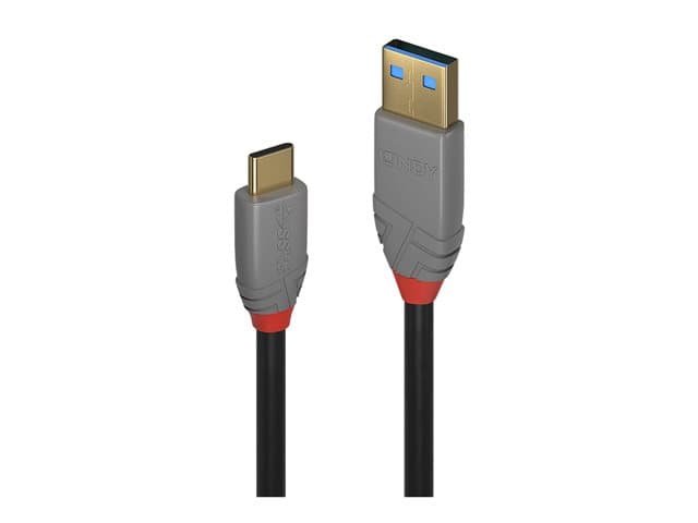 Lindy Anthra Line USB-C to USB-A 1.5m Black - Image 4