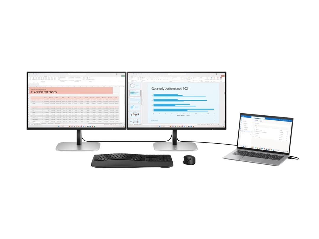 HP 524pu Series 5 Pro 24" Full HD Monitor - Image 1