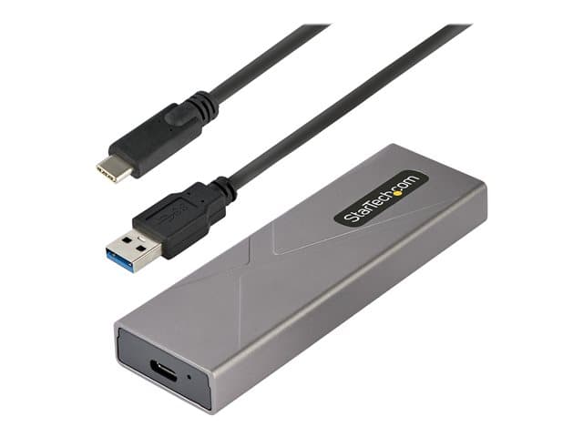 STARTECH M.2 USB-C NVMe SATA Enclosure Space Grey - Image 7