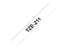 Brother TZe-211 - laminated tape - 1 cassette(s) - Roll (0.6 cm x 8 m)