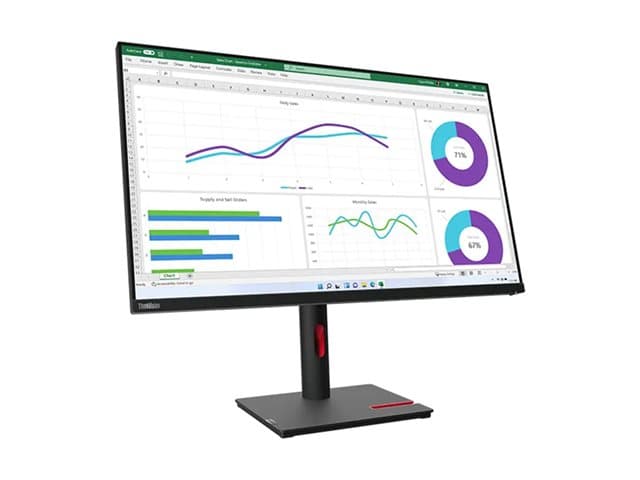 Lenovo ThinkVision T32h-30 31.5" Monitor Raven Black - Image 7
