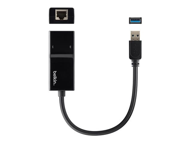 Belkin USB 3.0 Gigabit Ethernet Network Adapter - Image 2