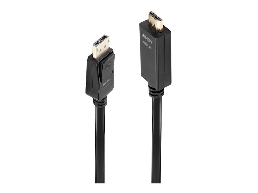 Lindy DisplayPort to HDMI Cable 2m - Image 1