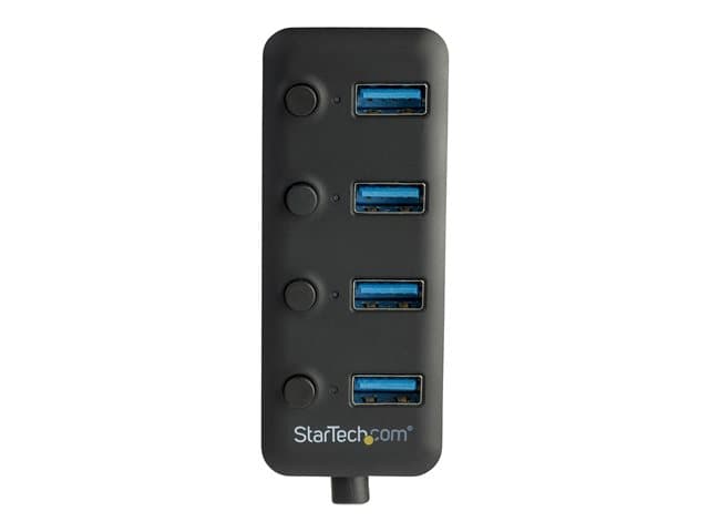 StarTech HB30A4AIB USB Hub Black - Image 7