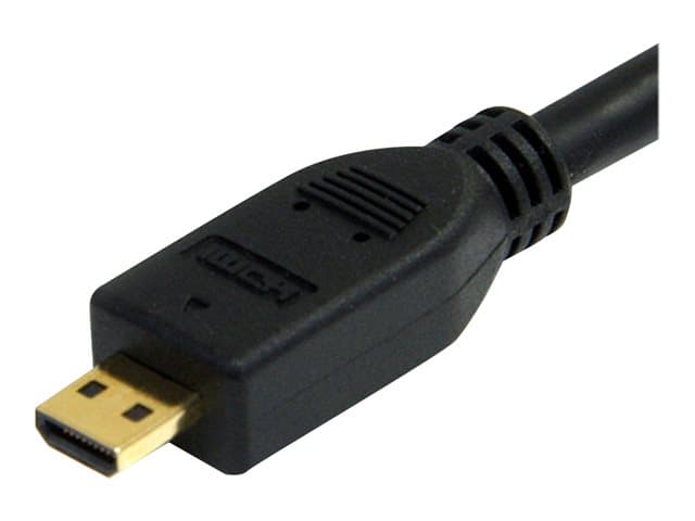 StarTech HDMI to Micro HDMI Cable 2m Black - Image 4