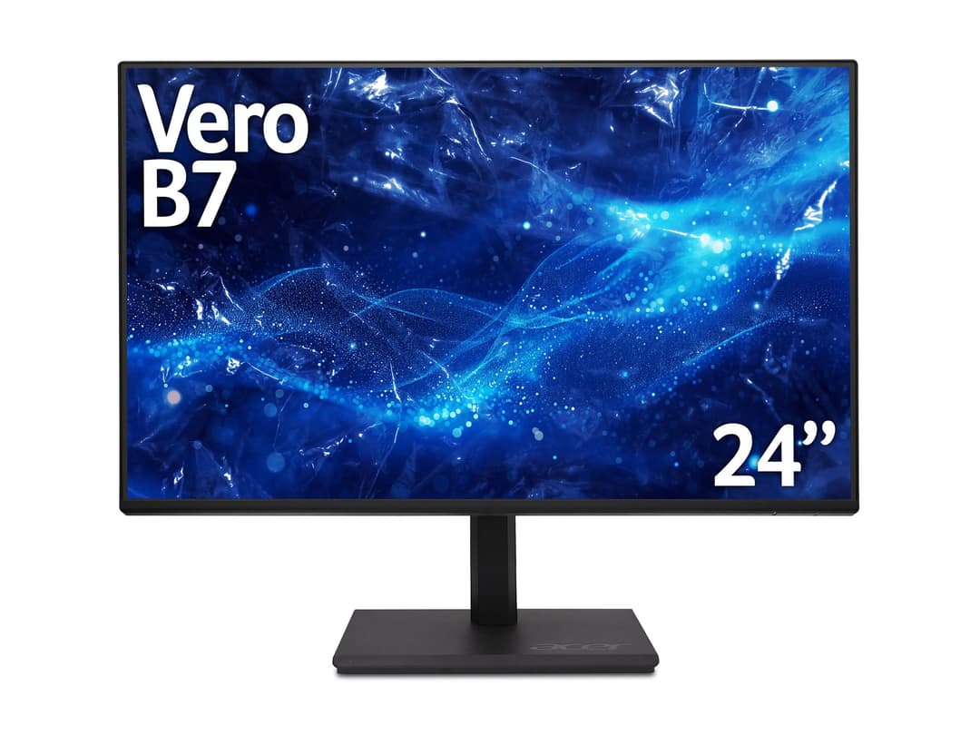 Acer Vero B247Y 24" Full HD Monitor Black - Image 1