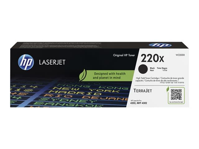 HP 220X - High Yield - black - original - LaserJet - toner cartridge (W2200X) - Image 4