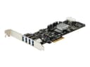 StarTech.com 4 Port USB 3.0 PCIe Card w/ 4 Dedicated Channels - UASP - USB 3.0 PCI Express Card Adapter - USB adapter - PCIe x4 - USB 3.0 x 4 thumbnail 6