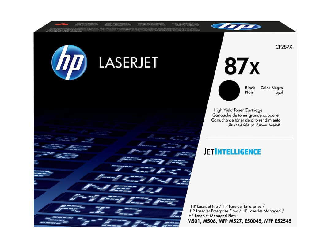 HP 87X CF287X Original HP High Yield LaserJet Toner Cartridge - Black - Image 1