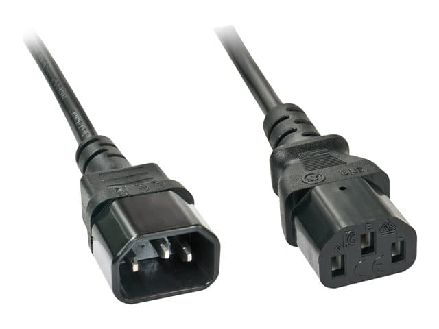 Lindy IEC-Mains Extension Cable 2m Black - Image 3