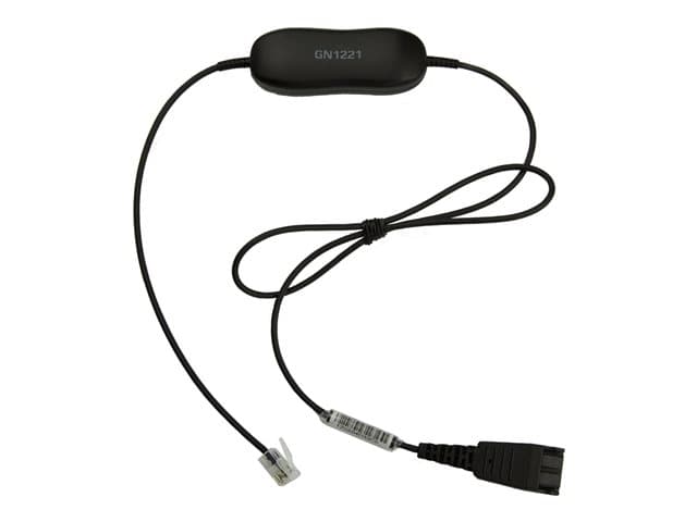 Jabra GN1221 Sound Limiter - headset cable - 80 cm - Image 2