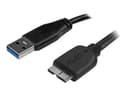 StarTech USB3AUB3MS USB Cable Black thumbnail 1