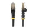 StarTech CAT6A Ethernet Cable 2m Black thumbnail 1