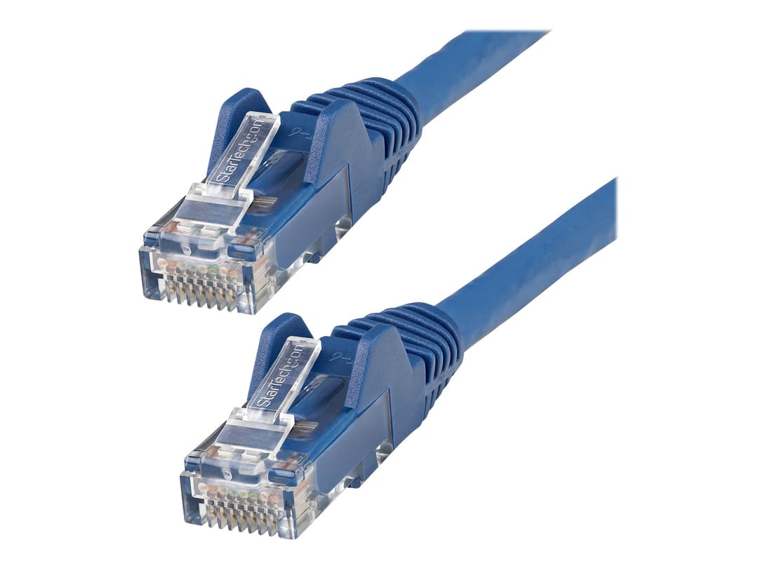 StarTech N6LPATCH3MBL 3m CAT6 Patch Cable Blue - Image 1