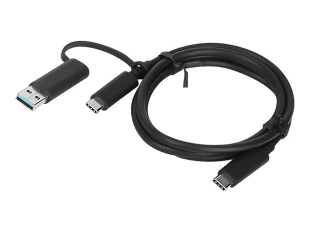 Lenovo USB-C Cable 1m Black - Image 2