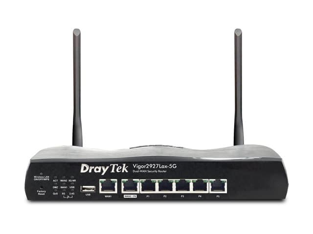 DRAYTEK Vigor 2927LAX 5G Wireless Router Black - Image 2