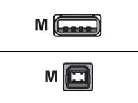Computer Gear USB Cable Type A to Type B 3m - Image 1