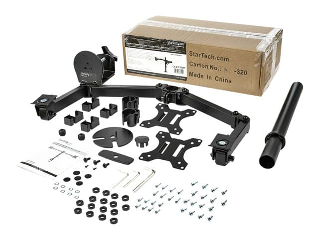StarTech Dual Monitor Arm Black - Image 4