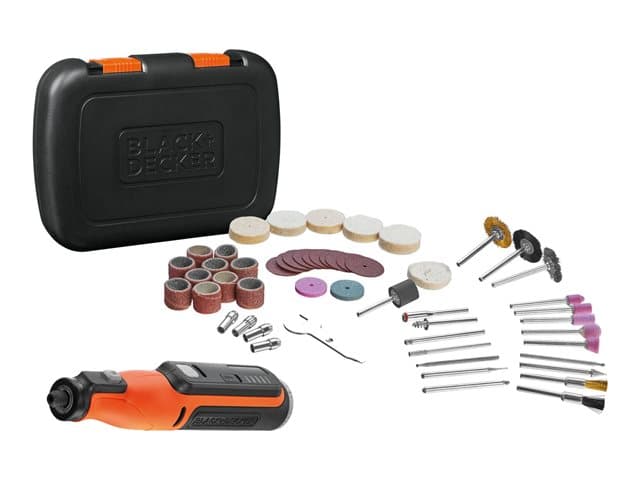 BLACK+DECKER BCRT8IK-XJ - rotary tool - cordless - 5-speed