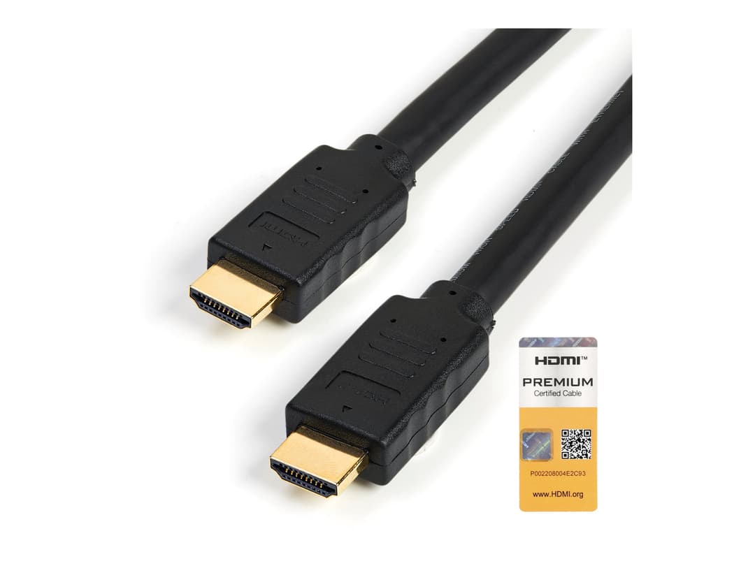 StarTech HDMM5MP HDMI 2.0 Cable 5m Black - Image 1