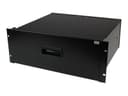 StarTech 4UDRAWER 4U Rack Storage Drawer Black thumbnail 4