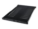 StarTech.com 1U Adjustable Vented Server Rack Mount Shelf - 175lbs - 19.5 to 38in Deep Universal Tray for 19" AV/ Network Equipment Rack (ADJSHELF) - rack shelf - 1U thumbnail 1