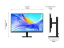 Samsung ViewFinity S8 32" 4K Black thumbnail 7