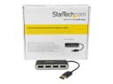 StarTech ST4200MINI2 USB 2.0 Hub 4 Port Black thumbnail 4