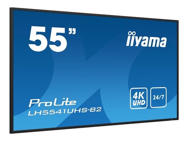 iiyama ProLite LH5541UHS-B2 55" Class (54.6" viewable) LED-backlit LCD display - 4K - for digital signage - Image 7