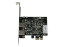 StarTech.com 2 Port PCI Express (PCIe) SuperSpeed USB 3.0 Card Adapter with UASP - LP4 Power - Dual Port USB 3 PCIe Controller (PEXUSB3S25) - USB adapter - PCI Express x1 - USB 3.0 x 2 thumbnail 2