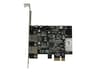 StarTech.com 2 Port PCI Express (PCIe) SuperSpeed USB 3.0 Card Adapter with UASP - LP4 Power - Dual Port USB 3 PCIe Controller (PEXUSB3S25) - USB adapter - PCI Express x1 - USB 3.0 x 2