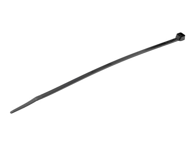 StarTech CBMZT8B Cable Ties 20cm 100-Pack Black - Image 2