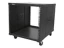 StarTech 9U Open Frame Rack Black thumbnail 1