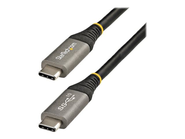 StarTech USB-C Cable 2m Black Grey - Image 3