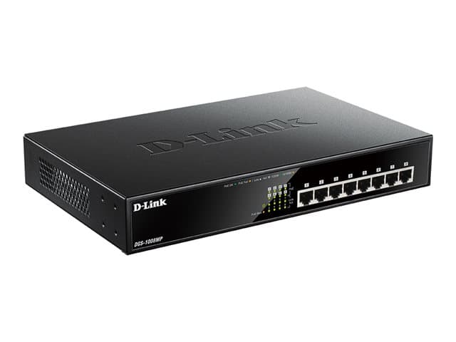 D-Link DGS 1008MP Switch 8 Ports - Image 4