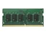 Synology - DDR4 - module - 8 GB - SO-DIMM 260-pin - unbuffered