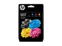 HP 937 Original Cyan, Magenta, Yellow & Black Ink Cartridge - Multipack thumbnail 1