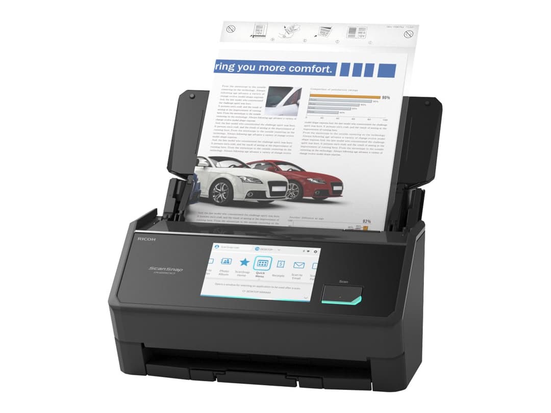 Ricoh ScanSnap iX2500 - document scanner - desktop - USB 3.2 Gen 1x1, Wi-Fi(ax), Bluetooth 5.2 - Image 1