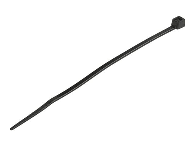 StarTech CBMZT4BK Cable Ties 10cm 1000 Pack Black - Image 2