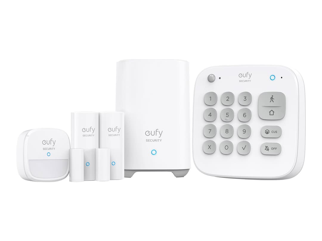 Eufy 5-Piece Home Alarm Kit White - Image 1